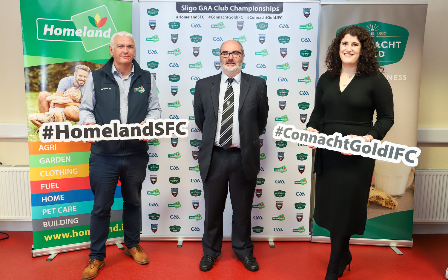 Homeland and Connacht Gold - back Sligo football 2022