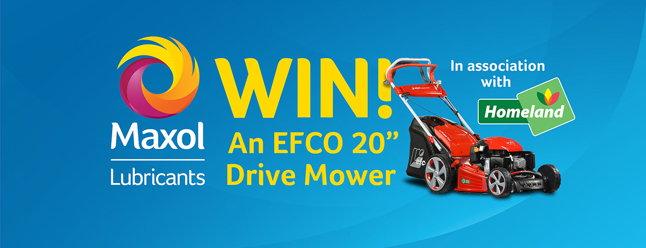 WIN An EFCO 20" Drive Lawn Mower with Maxol