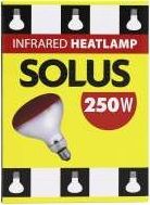 Solus 250W ES R125 Infra Red Heat Lamp