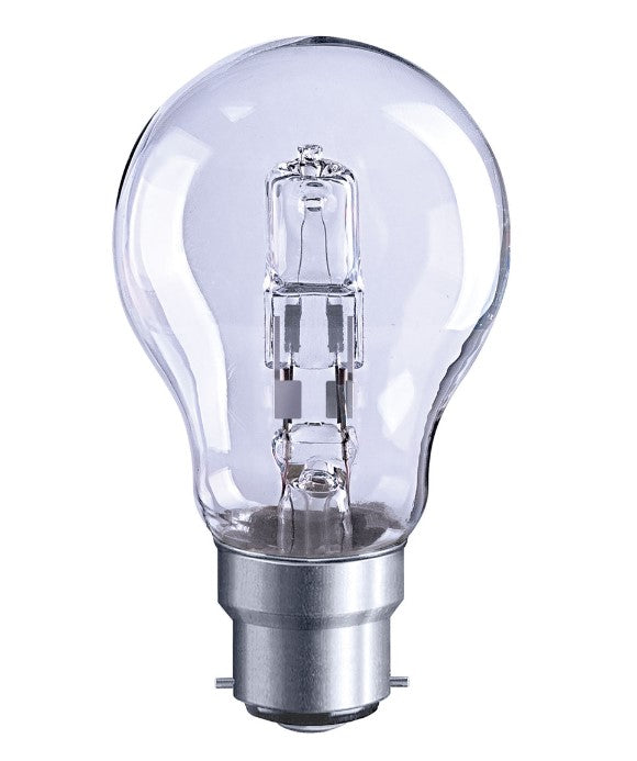 Solus (60w = 46w) Bc Clear A55 Halogen Energy Saver Light Bulb