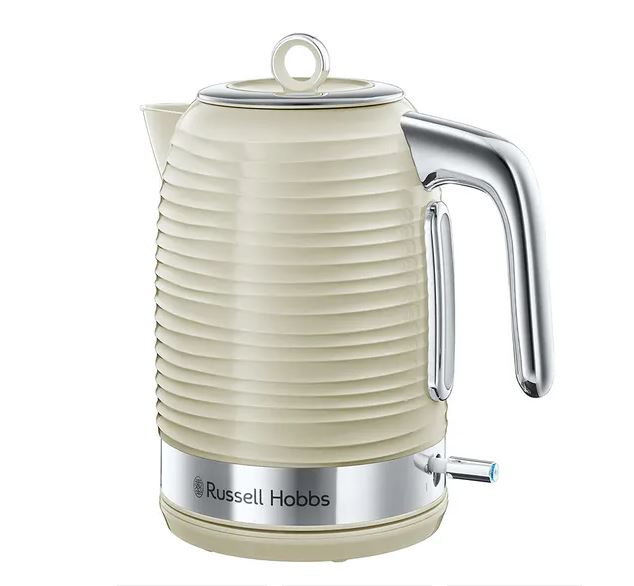 Russell Hobbs Inspire 1.7Ltr, 3Kw Cordless Kettle - Cream