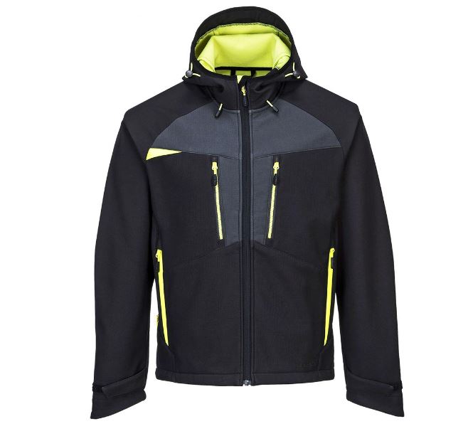 Portwest DX4 Softshell Jacket Black