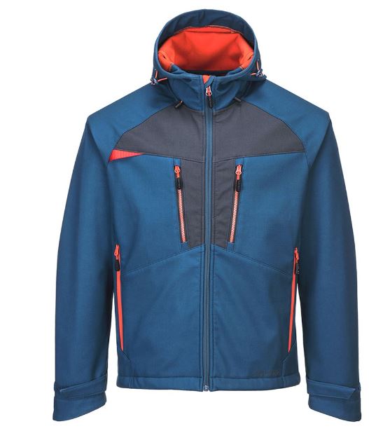 Portwest DX4 Softshell Jacket Metro Blue