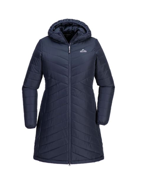 Portwest Adare Long Padded Jacket Navy