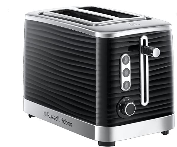 Russell Hobbs Inspire 2 Slice Toaster - Black