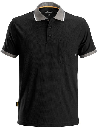 Snickers AllroundWork, 37.5® Tech SS Polo Shirt  Black