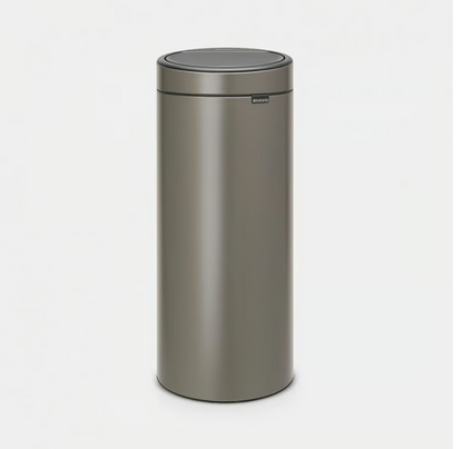 Brabantia 30ltr Touch Bin Platinum