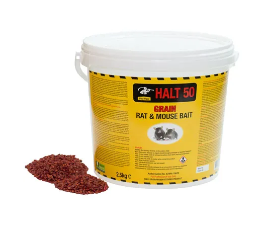 Halt 50 Pied Piper Rat &amp; Mouse Bait Grain