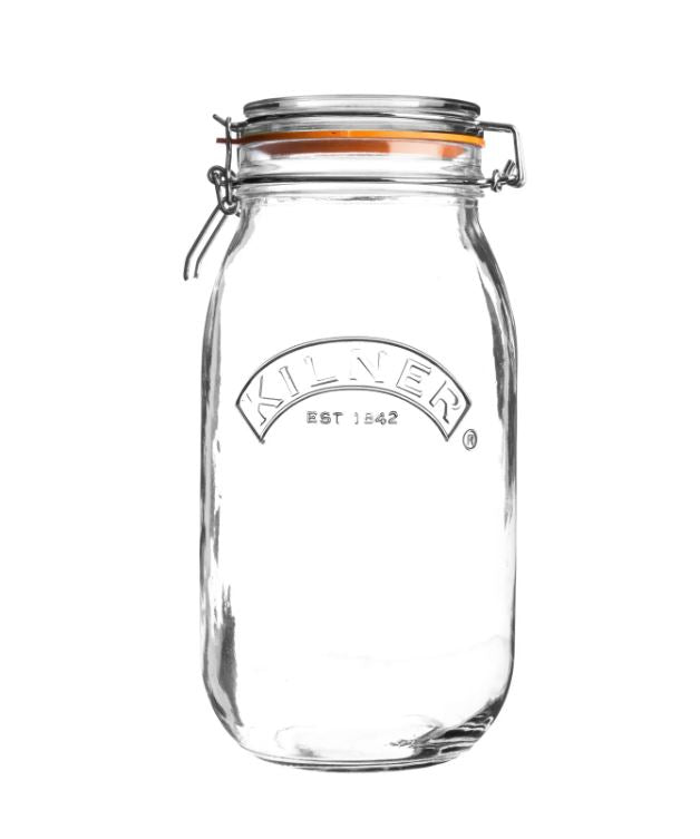 Kilner Clip Top Round Jar 1.5 Litre