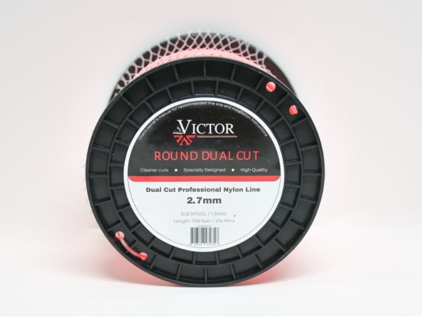 3lb Victor Dual Cut Strimmer Line  2.7mm