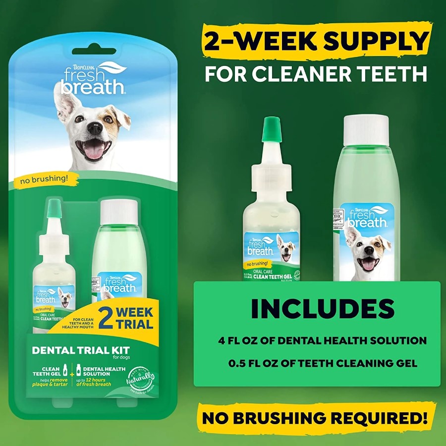 Tropiclean Fresh Breath 2week Dental Trial Kit