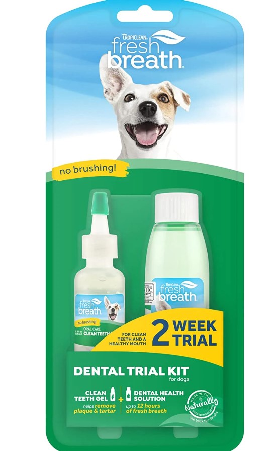 Fresh breath by tropiclean for dogs reviews best sale