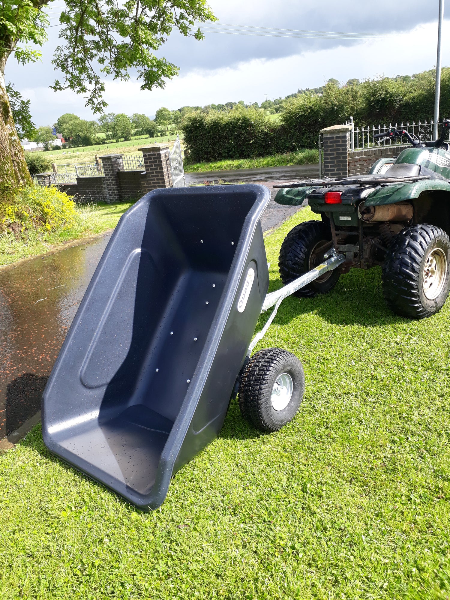 Quad-X ATV Tipping Trailer - 360L