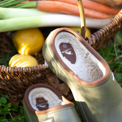 Fur Clogs Sherlow Khaki