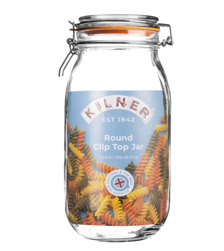 Kilner Clip Top Round Jar 3 Litre