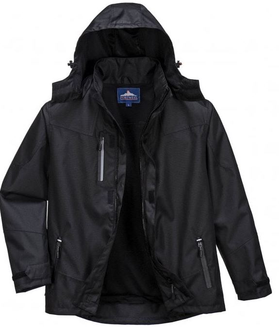 Portwest Outcoach Jacket Black