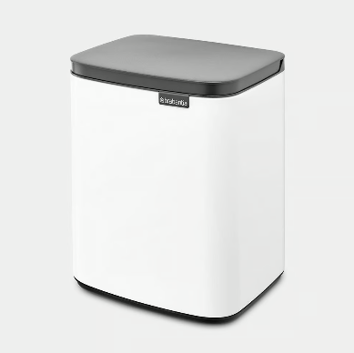 Brabantia Bo Waste Bin 7ltr White