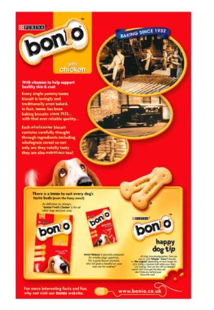 BONIO Dog Biscuits with Chicken 650g