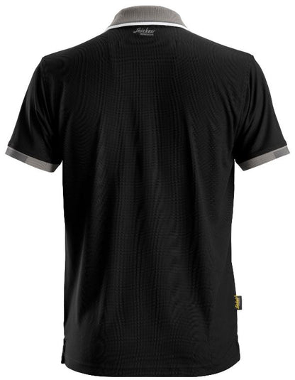 Snickers AllroundWork, 37.5® Tech SS Polo Shirt  Black