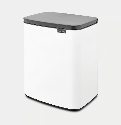 Brabantia Bo waste Bin 12ltr White