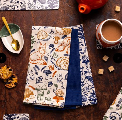 Price &amp; Kensington Woodland Set of 3 Tea Towels