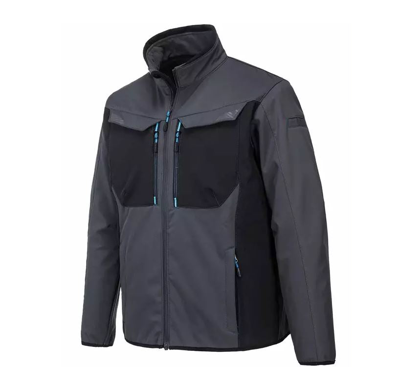 Portwest WX3 Softshell Jacket Metal Grey