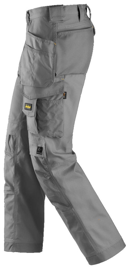 Snickers Canvas+ Craftsmen Trousers 3214 - Grey