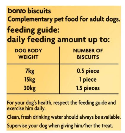 BONIO Original Dog Biscuits 650g homeland ie