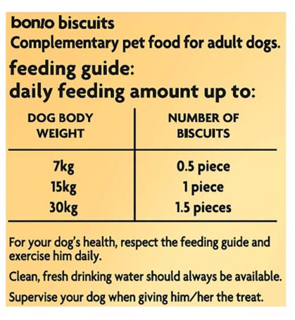 BONIO Dog Biscuits with Chicken 650g