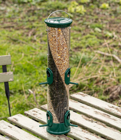 Peckish All Weather 3 seed Twist Bird Feeder