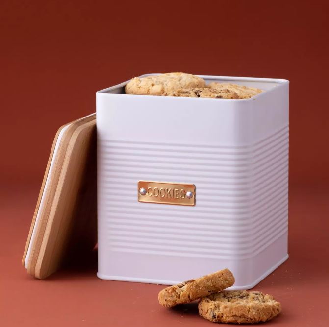 Typhoon Otto Square White Cookie Storage