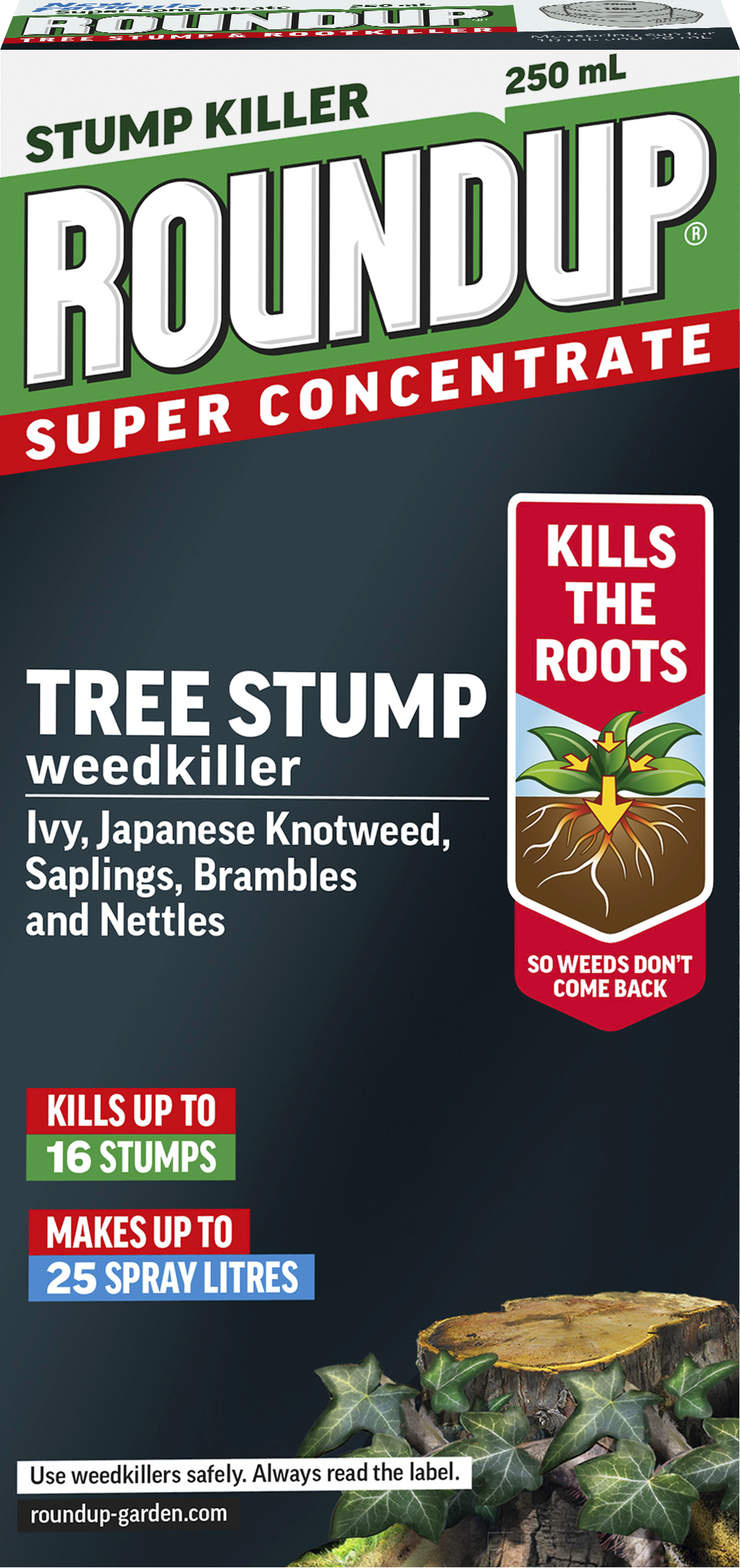 Round Up Tree Stump Killer 250ml