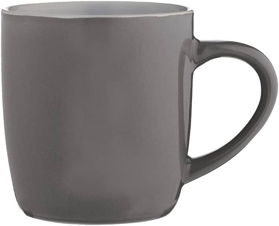 Price &amp; Kensington Accents Charcoal Mug 33cl