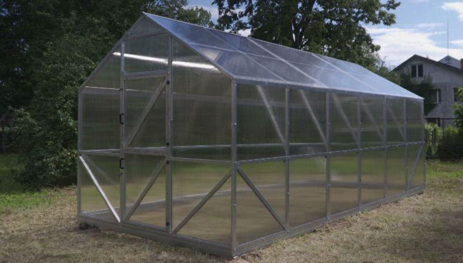 Victoria Polycarbonate Greenhouse 3m X 4m