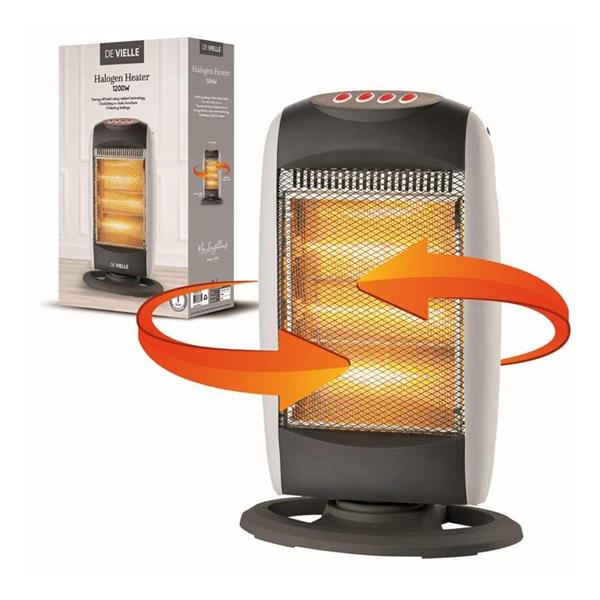 De Vielle Halogen Heater - 1200w