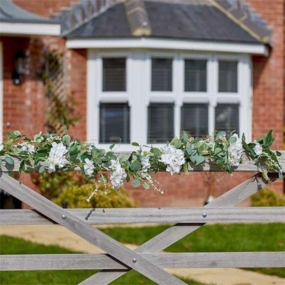 Heavenly Hydrangea Faux Flower Garland 180cm