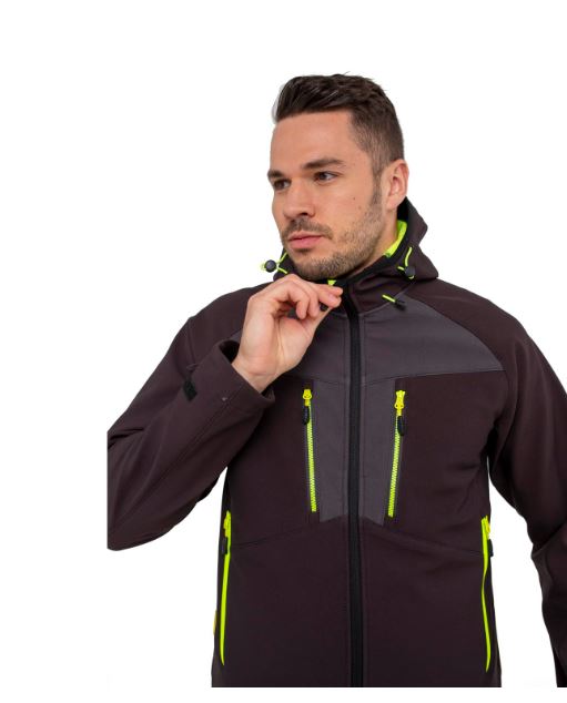 Portwest DX4 Softshell Jacket Black