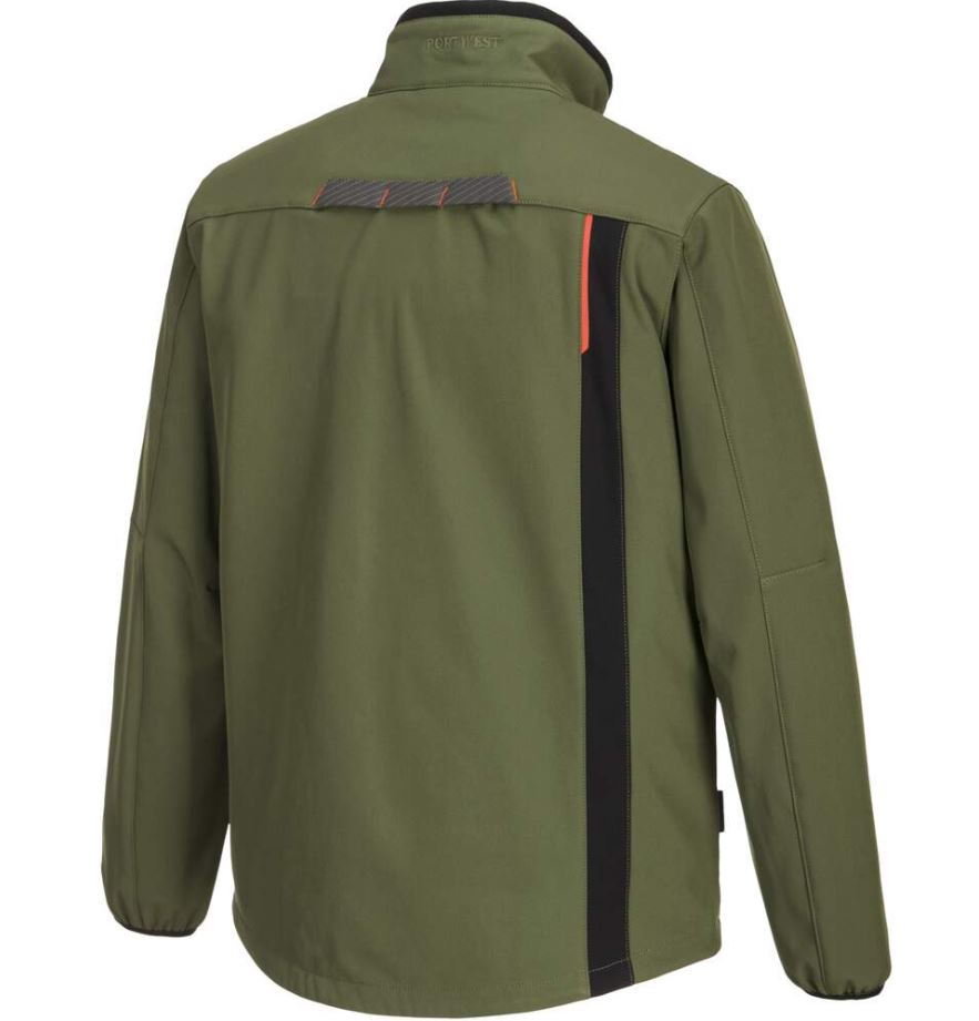 Portwest WX3 Softshell Jacket Olive Green