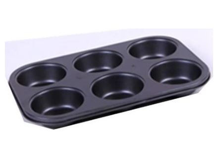 Steelex 6 Cup Muffin Tin