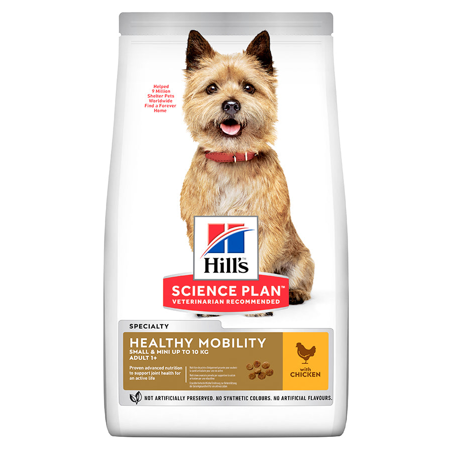 Hills Adult Mobility Small &amp; Mini Dog Chicken 1.5kg