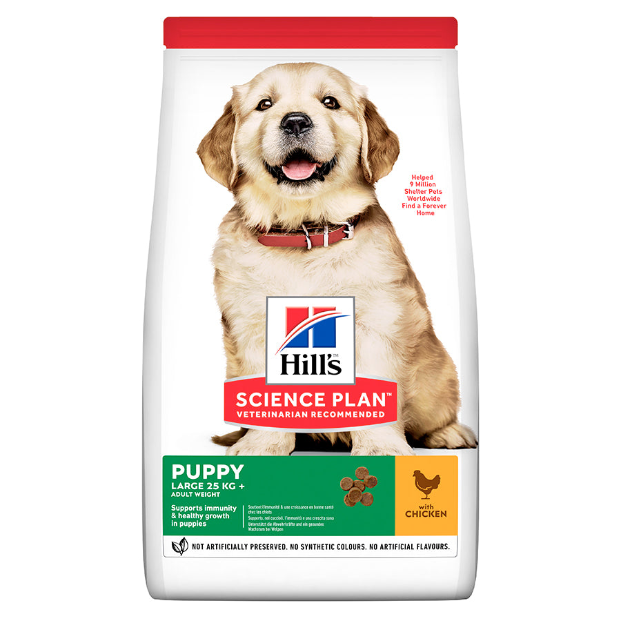 Hills Science Plan Canine Puppy Large Breed Chicken 12kg homeland ie