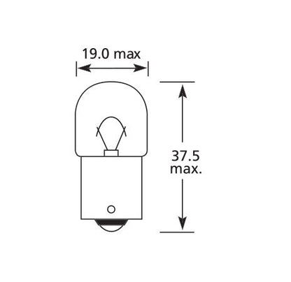 Lucas Side Bulb 12V 5W