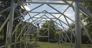 Victoria Polycarbonate Greenhouse 3m X 4m