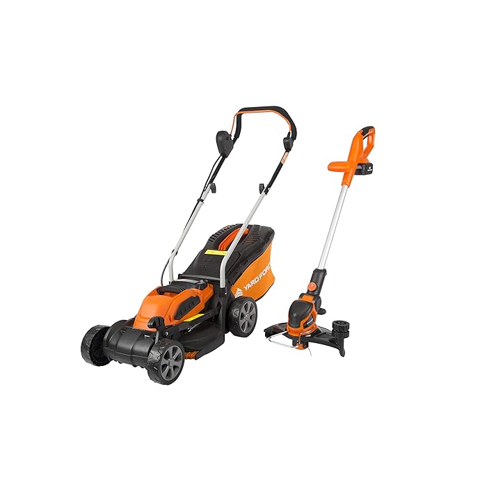 Yardforce Cordless Mower &amp; Trimmer 40v