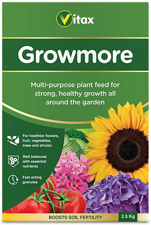 Vitax Growmore Granular 2.5kg (carton)