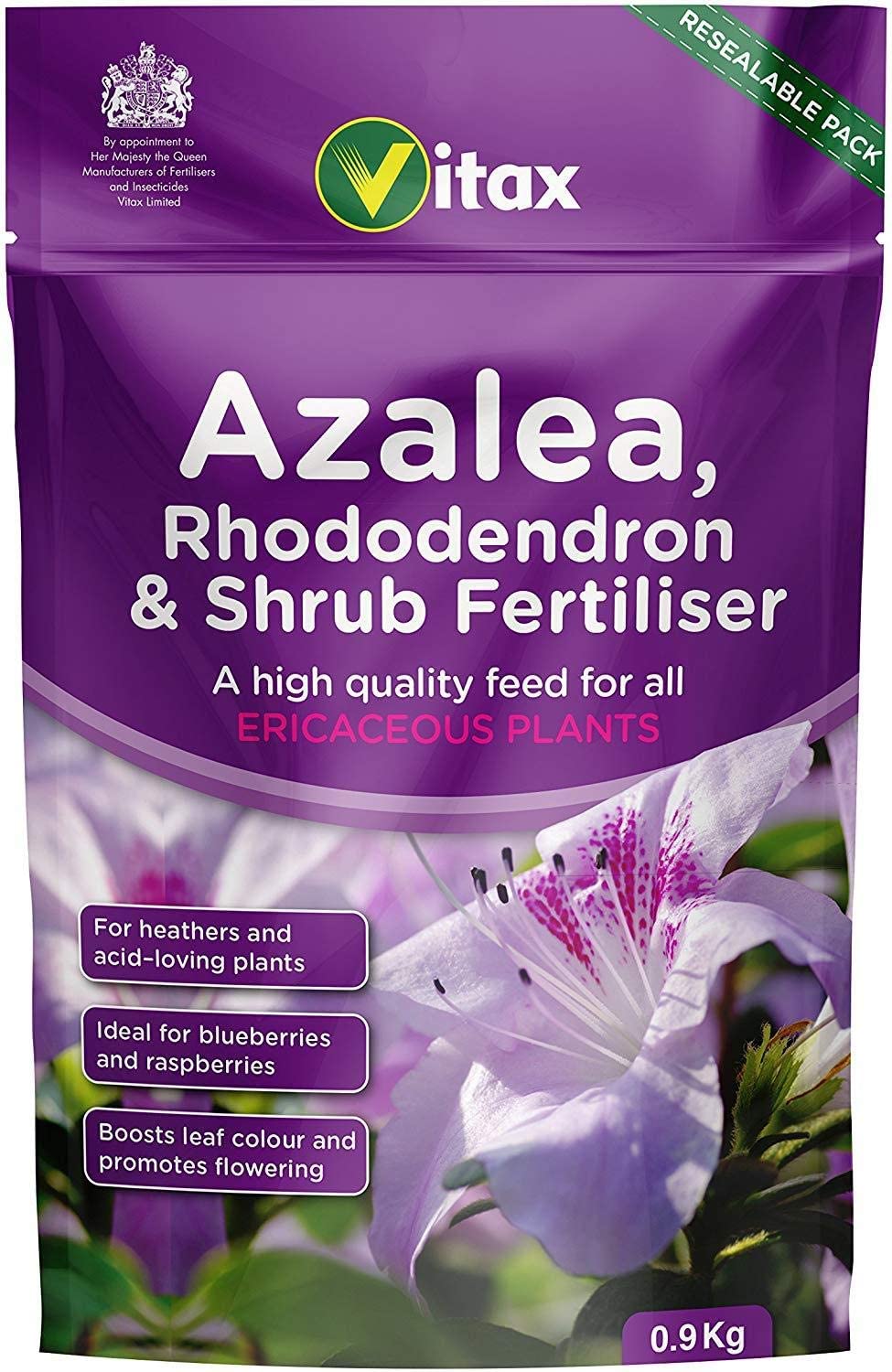 Vitax Azalea Rhododendron &amp; Shrub Feed 0.9kg