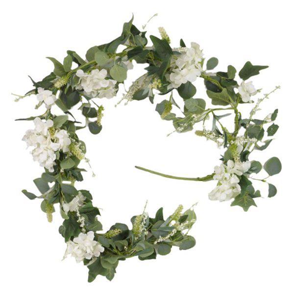 Heavenly Hydrangea Faux Flower Garland 180cm