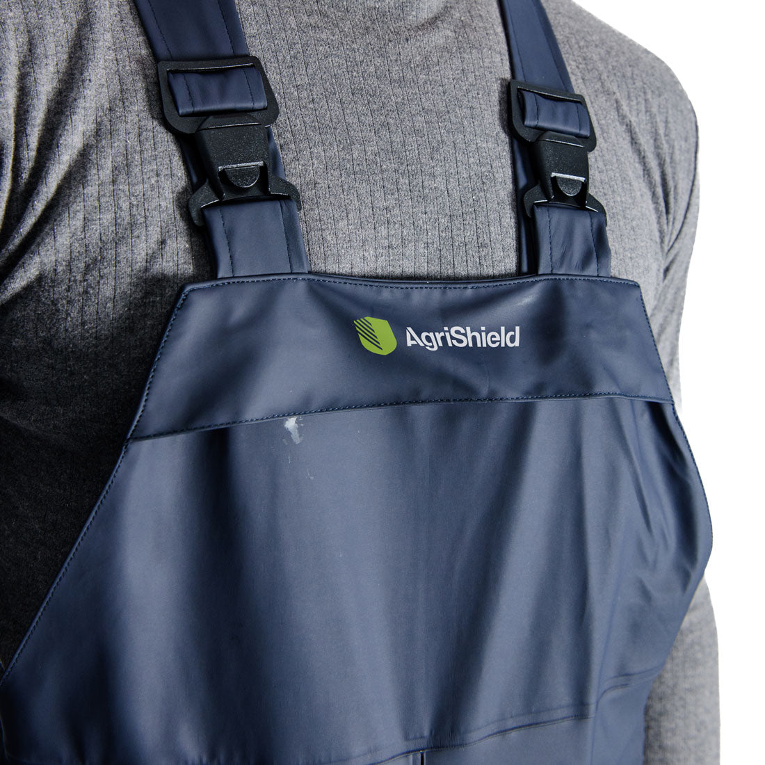 Agrishield Waterproof Dairy Bib &amp; Brace - Navy