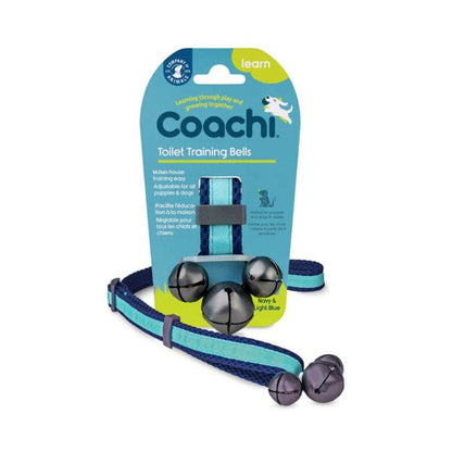 Coachi Puppy Toilet Training Bells - Navy