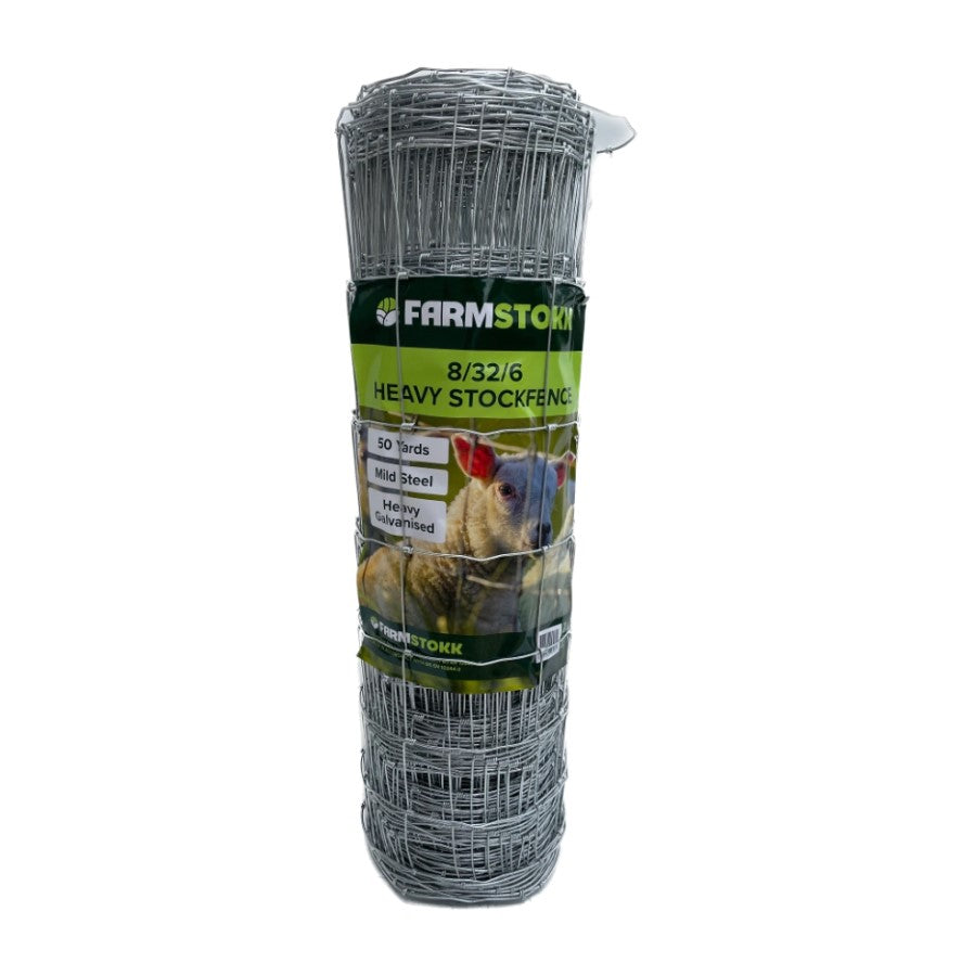 Farmstokk 8/32/6 Heavy Stockfence 50 Yards